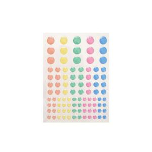 Kropki samoprzylepne Incood Pastel